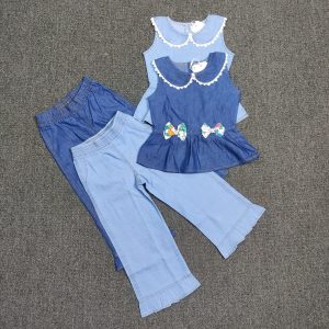 Girls Denim Set
